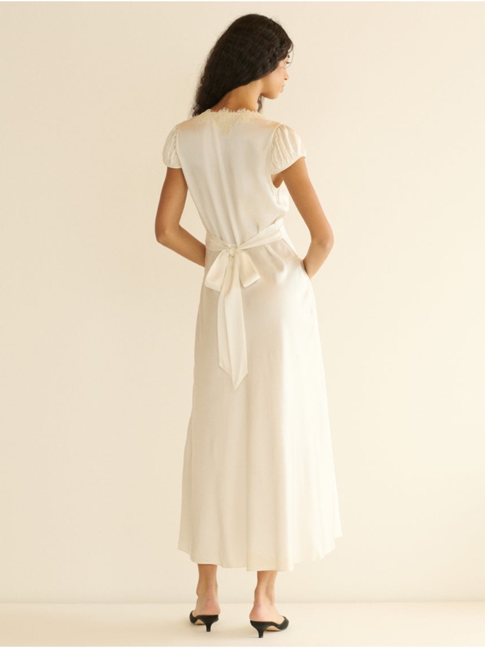Doen Coraline Dress in Salt - Picture 5 of 10